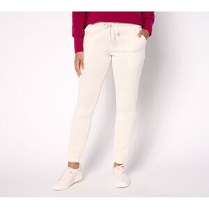 Cuddl Duds Cream Jogger Pants